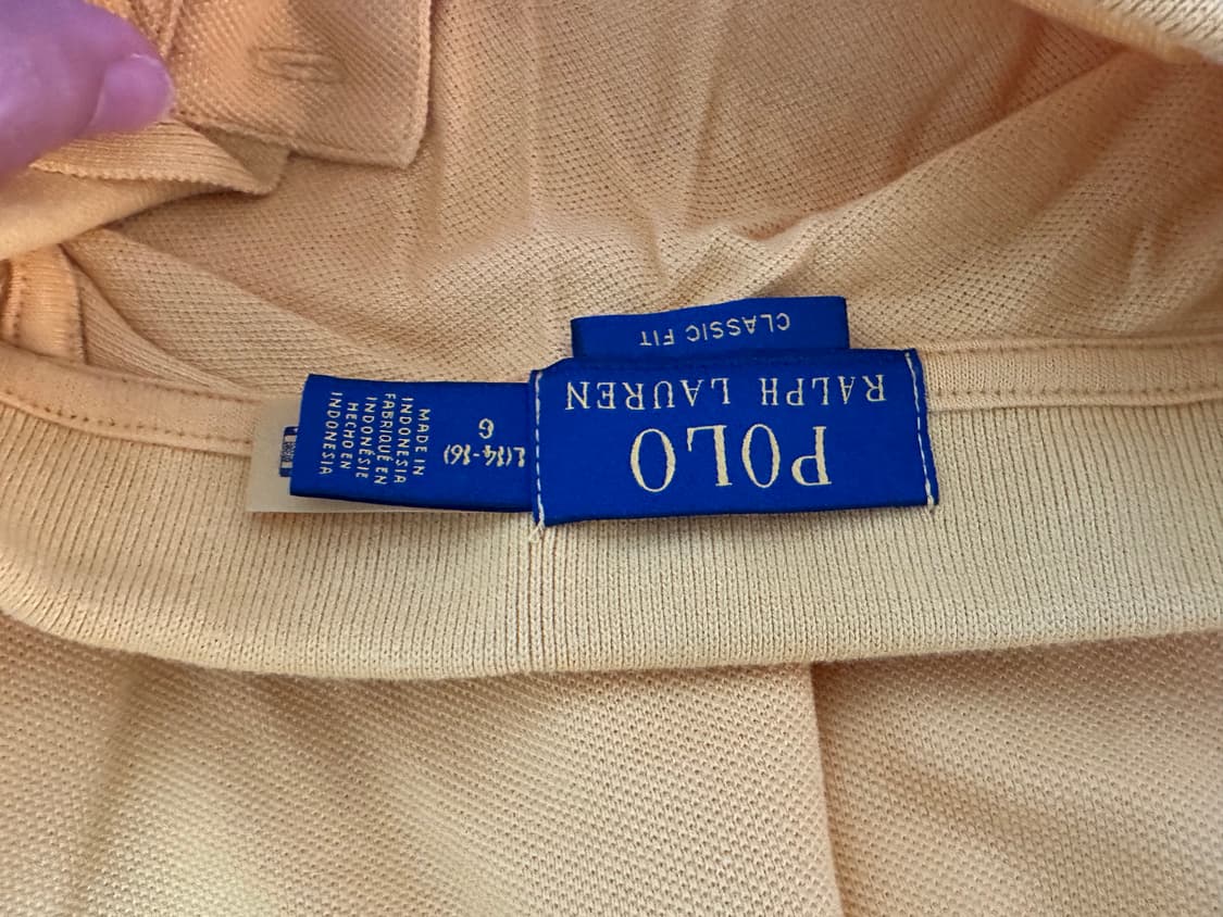 폴로 랄프로렌 폴로긴팔 옐로우 상품이미지3