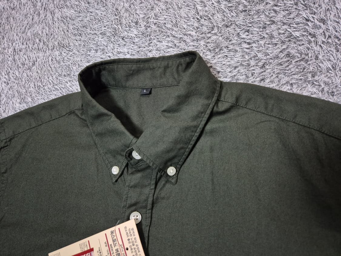 [새상품]무인양품 남성 옥스포드 셔츠 L 상품이미지2