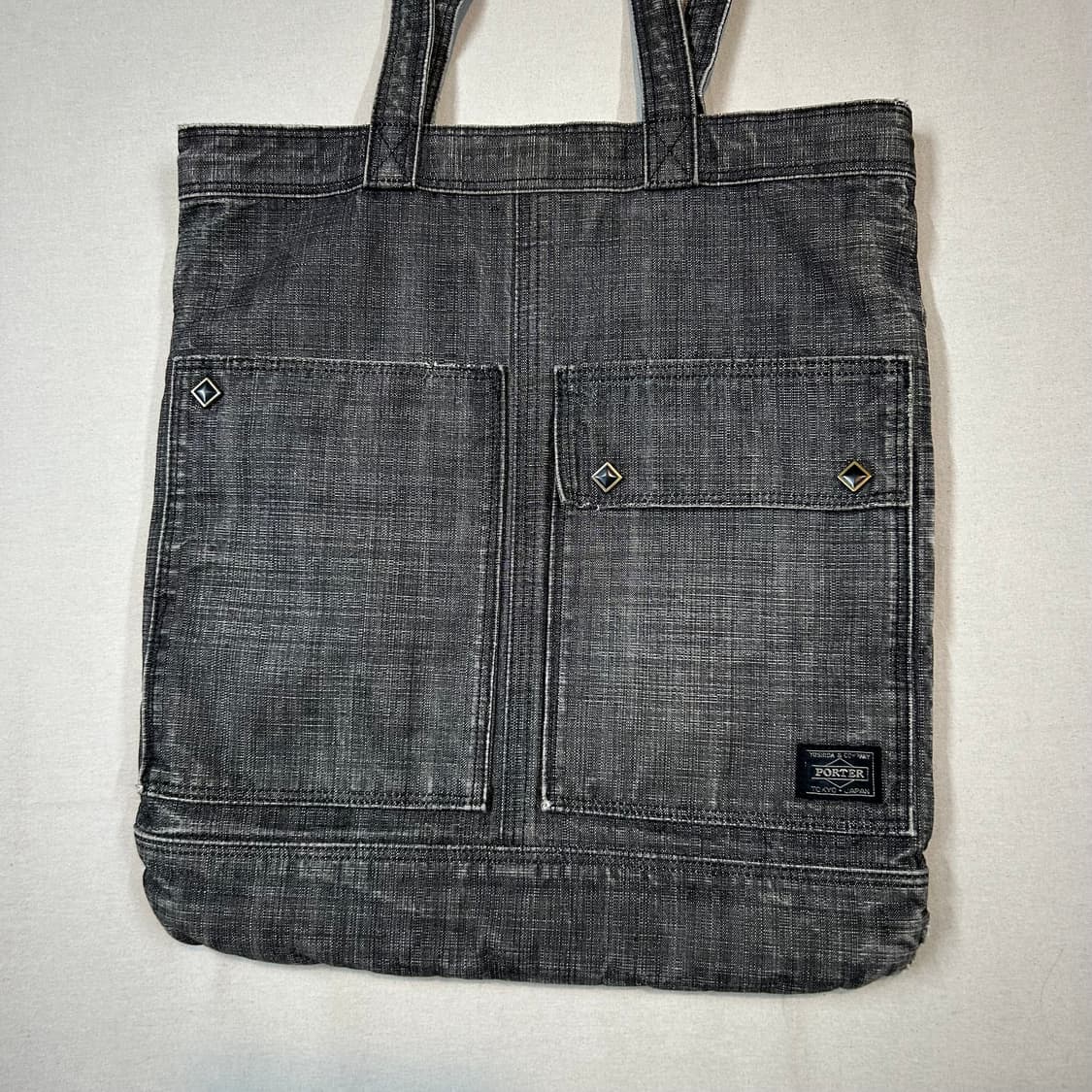 요시다 포터 코튼 데님 숄더백 토트백 P80 상품이미지2