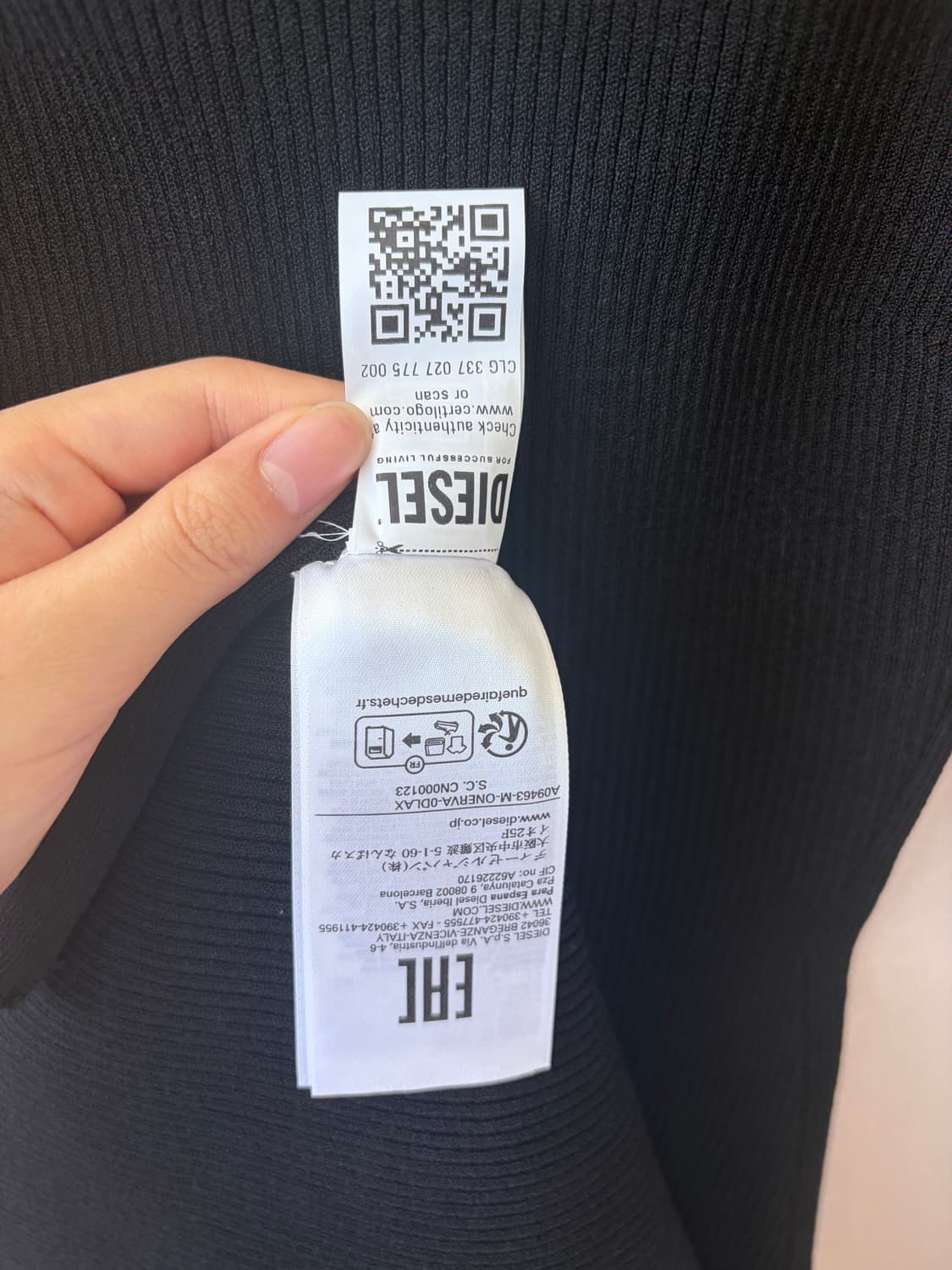 디젤 M오네르바 미니 드레스 상품이미지8