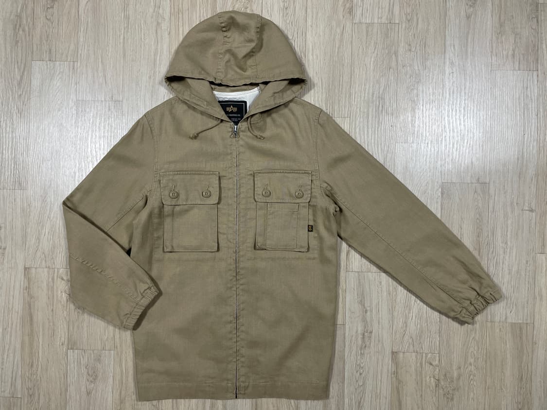 95) 알파 인더스트리 미군 BDU 린넨 후드자켓 상품이미지1