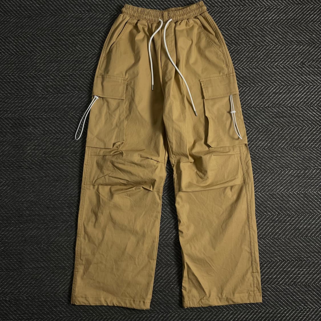 빈티지 카고 퍼티그 립스탑 스트링 팬츠o 3651 상품이미지1