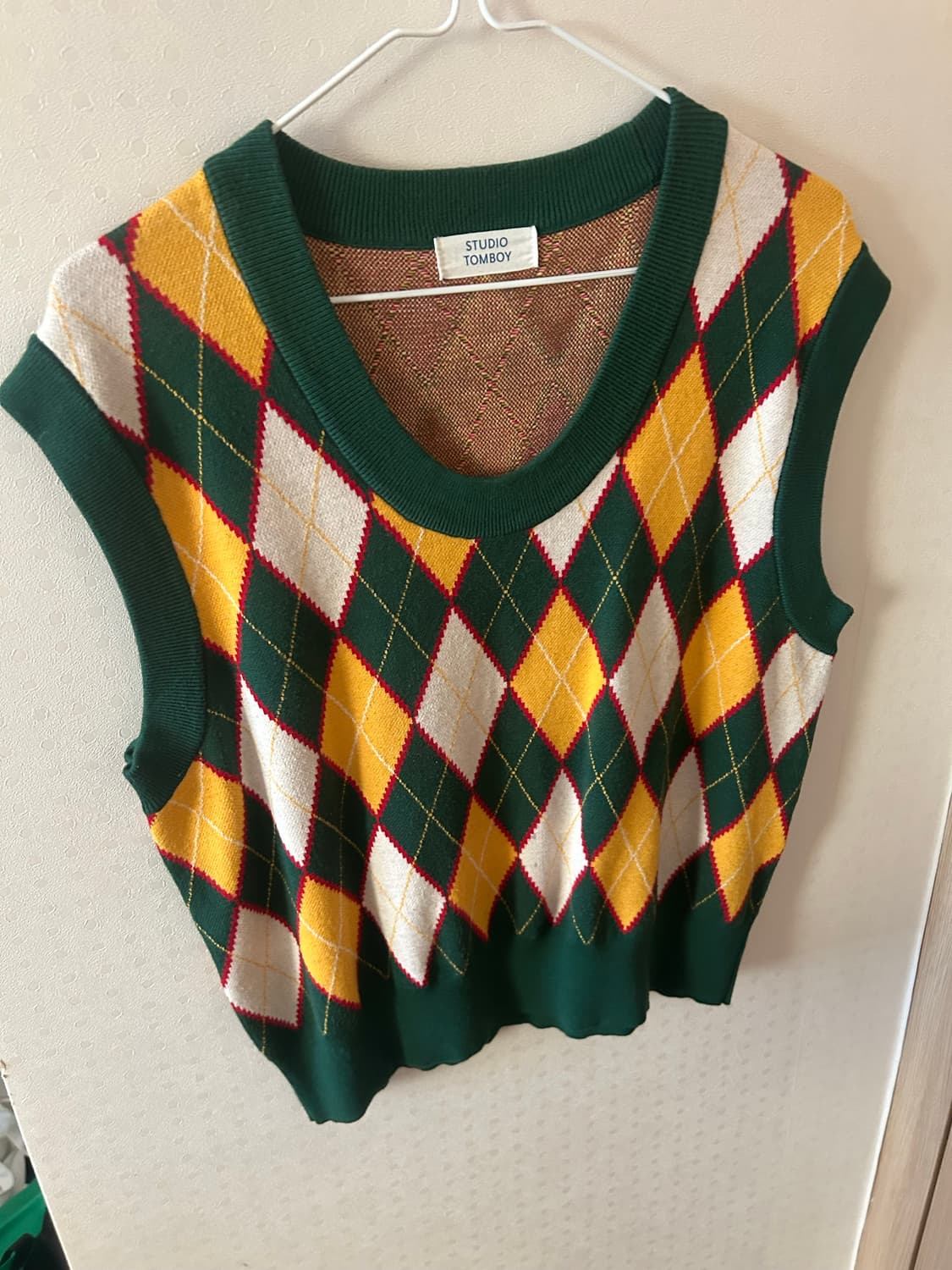 스튜디오 톰보이 studio tomboy 니트 조끼 상품이미지1