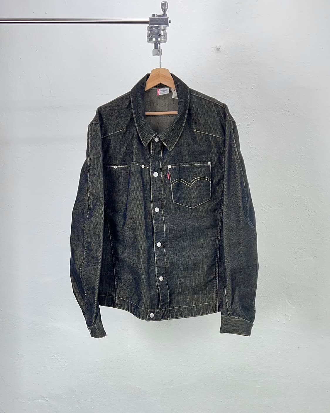 리바이스 엔지니어드 골덴 코듀로이 원 포켓 스냅 버튼 셔츠 자켓 상품이미지1