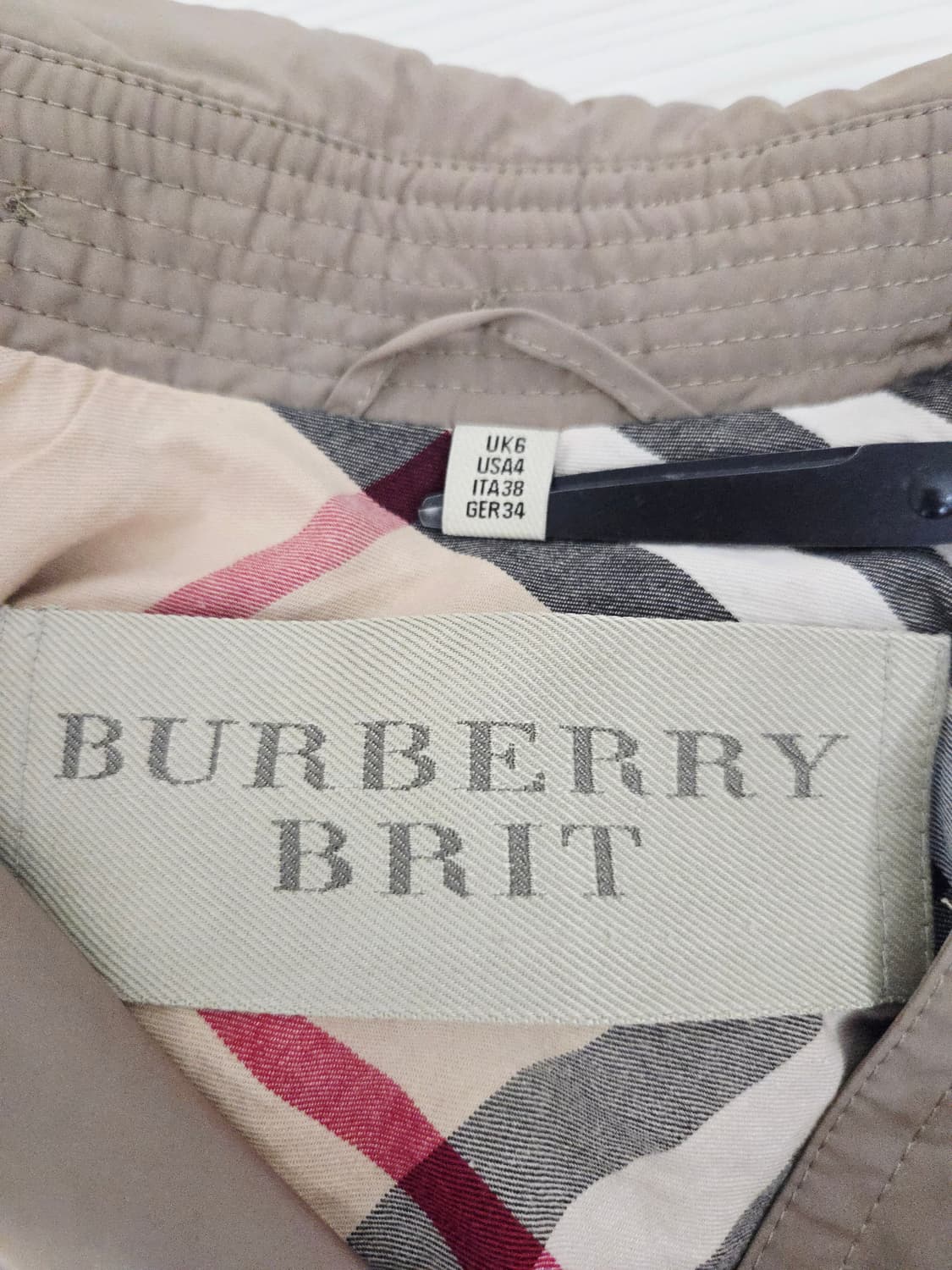 BURBERRY 버버리 브릿 후드 하프 트렌치 자켓 상품이미지8