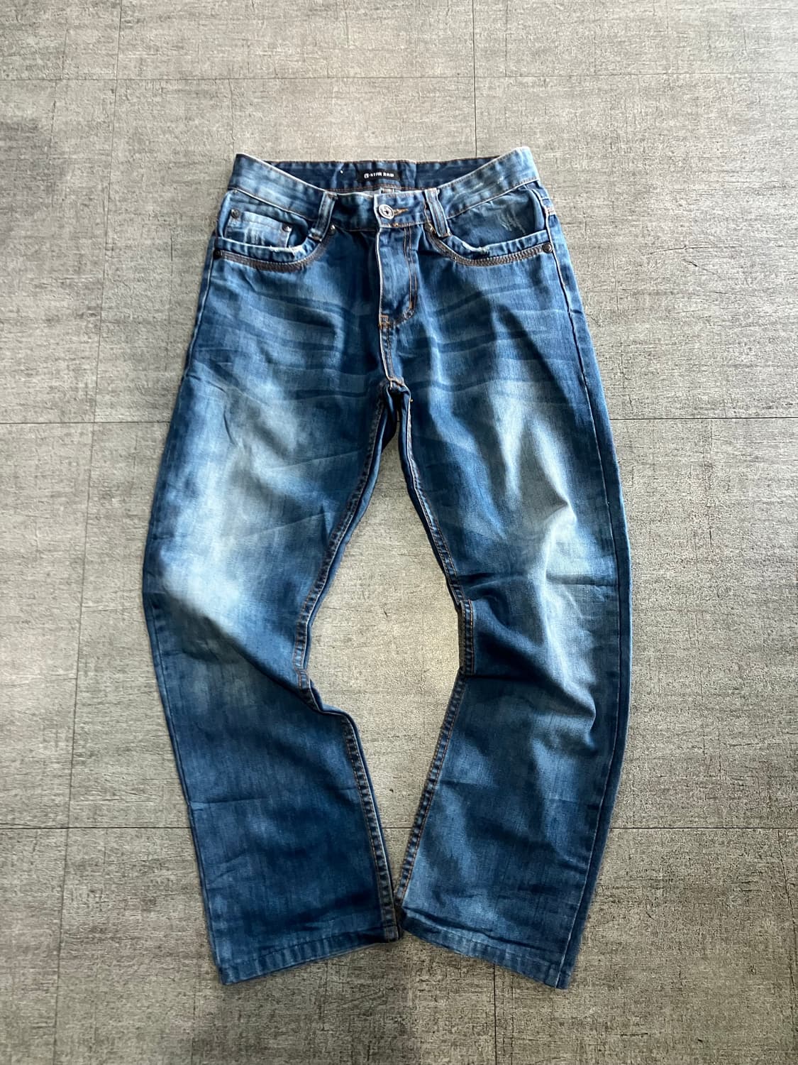 Gstar 올드스쿨스트릿 워시드 데님팬츠 상품이미지1