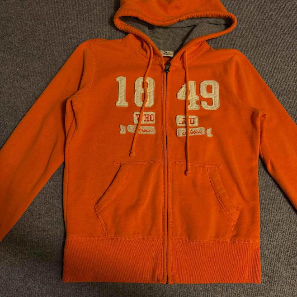 후아유 오렌지 후드집업 s 상품이미지2