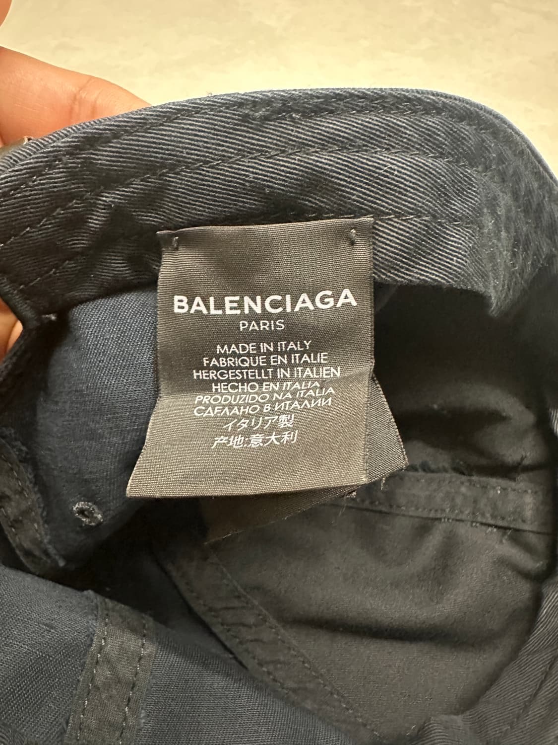 발렌시아가 2017 시너스 볼캡 59L 상품이미지5