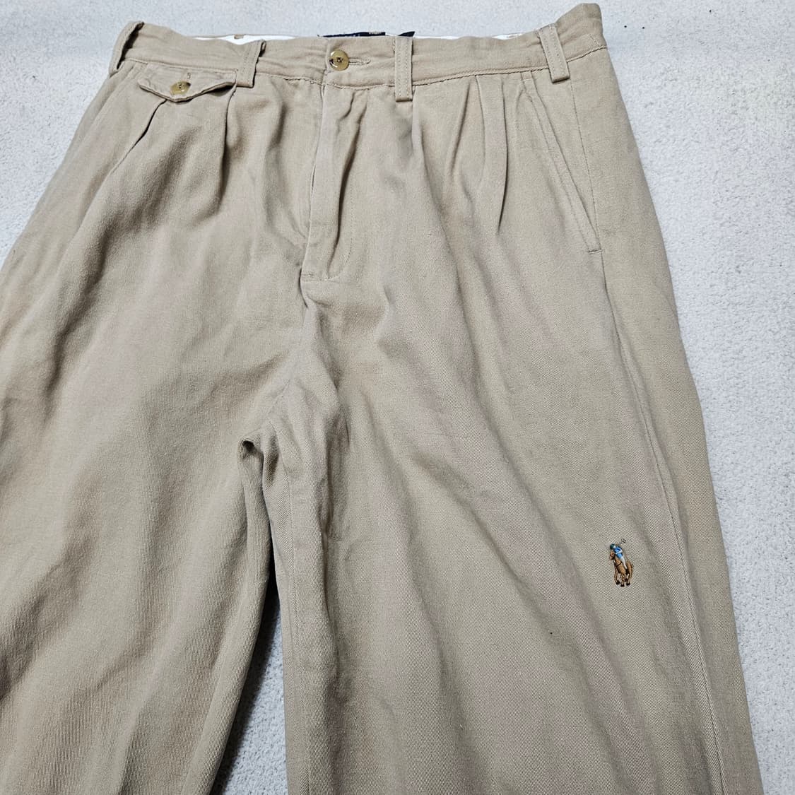 빔즈 폴로 빅 치노 팬츠 32 베이지 상품이미지2