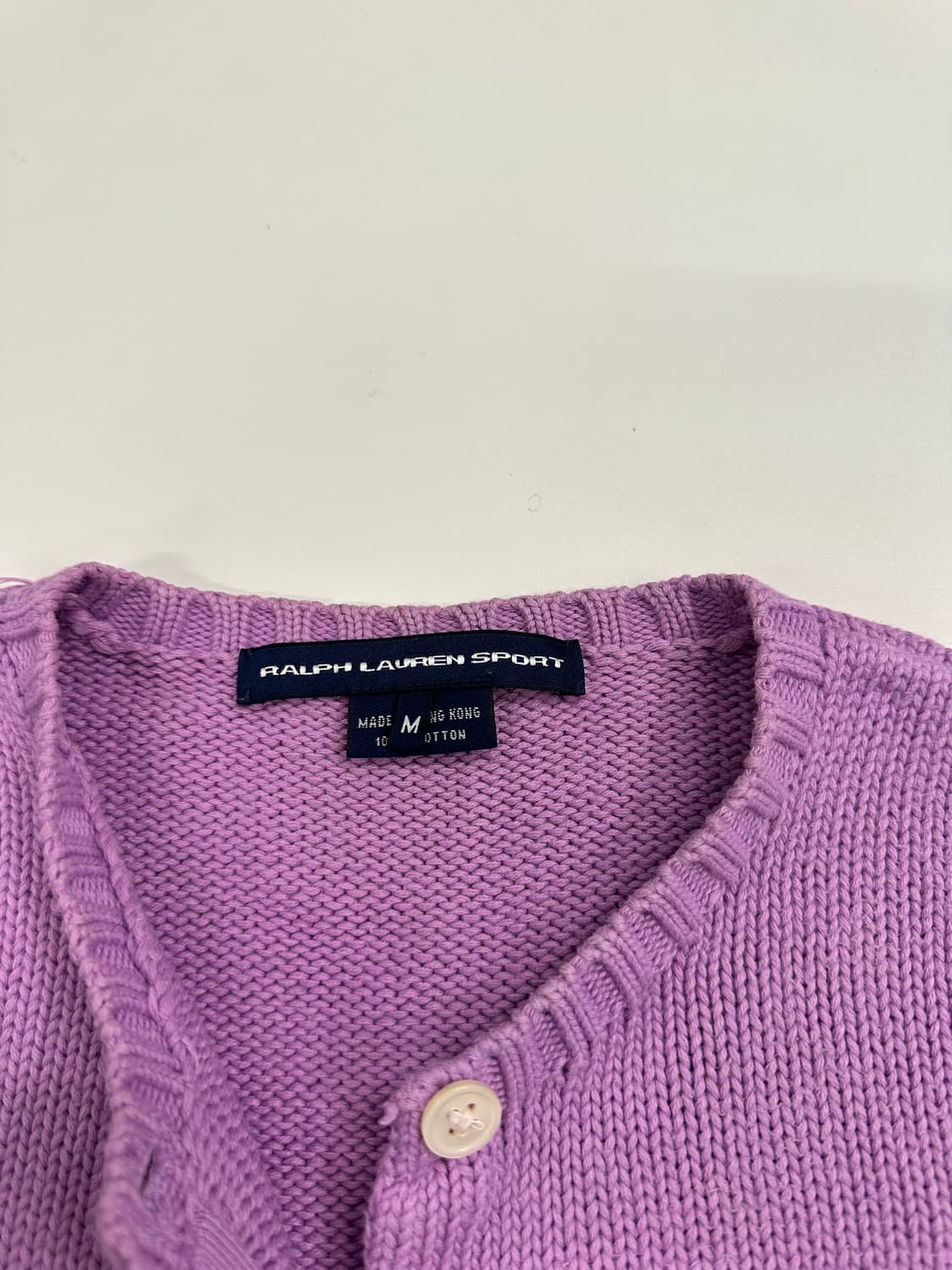 폴로 라벤더 그린 포니 가디건 (44-66) 상품이미지5