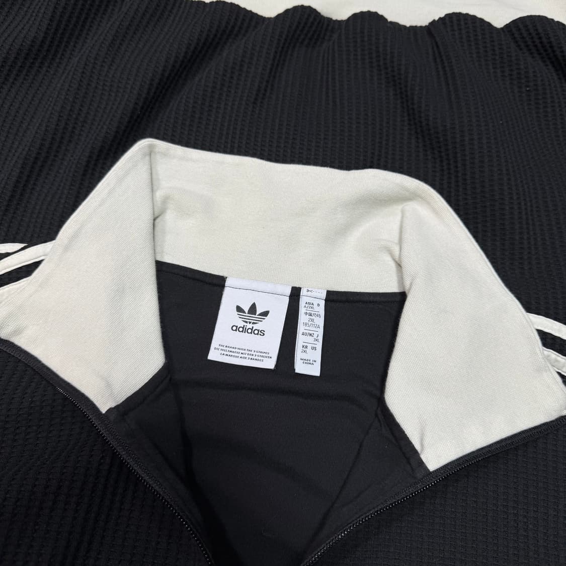 아디다스 와플 검흰 져지 2XL 상품이미지8