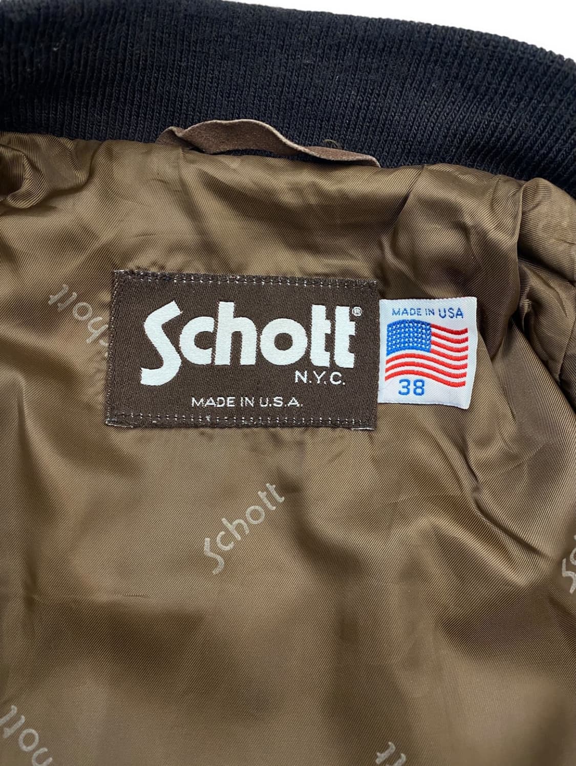 80s 쇼트 스웨이드 봄버 자켓 상품이미지7