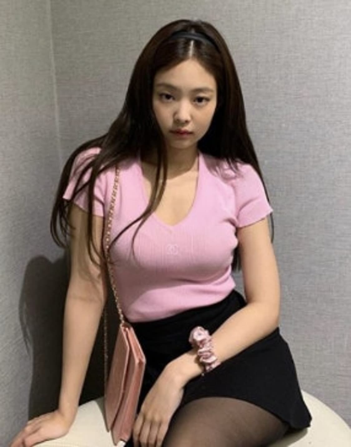 제니 slip 슬립 곱창 스크런치 머리끈 상품이미지3