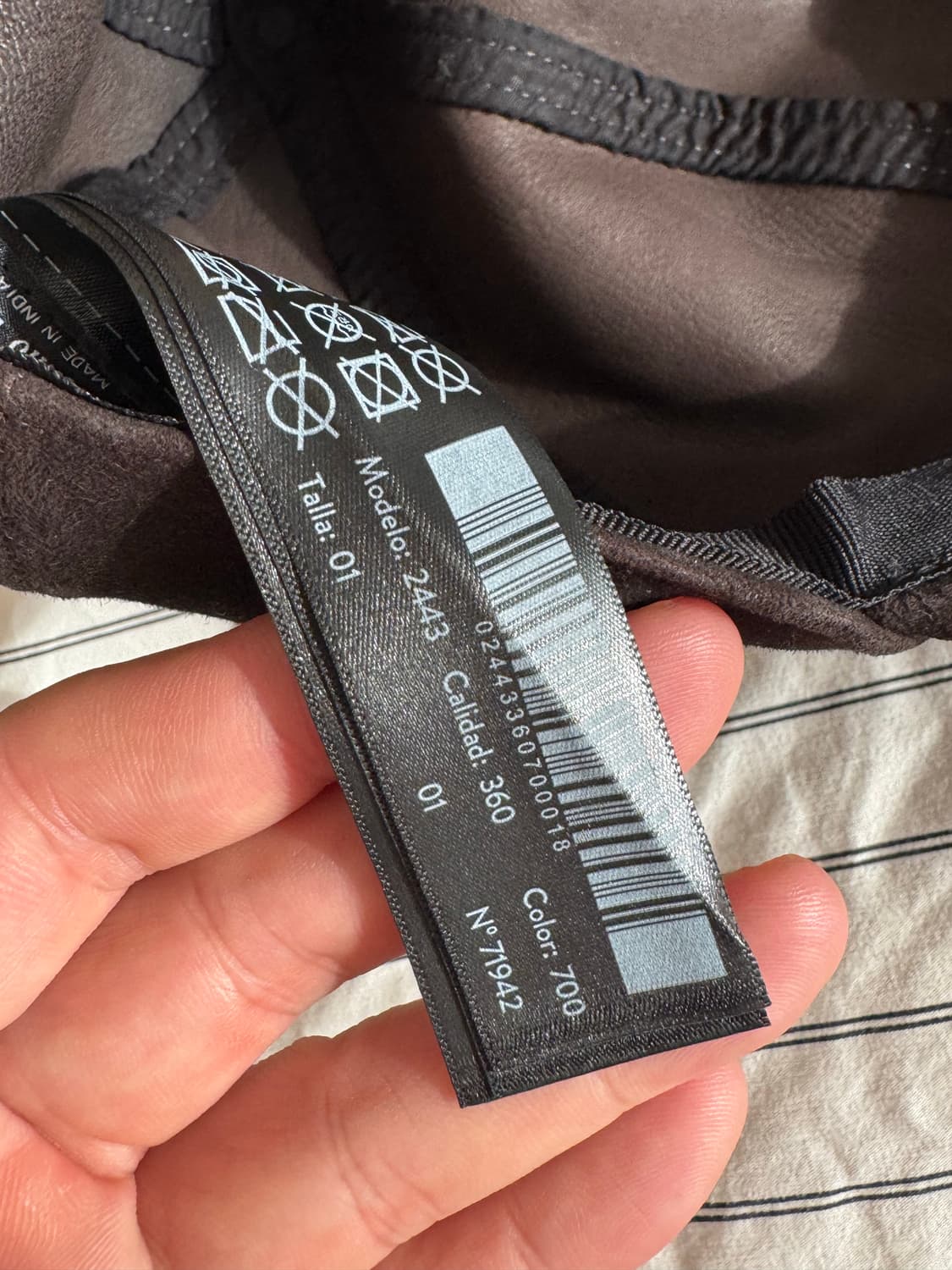 (새상품급)Massimo Dutti 스웨이드 볼캡 (브라운) 01사이즈 상품이미지5