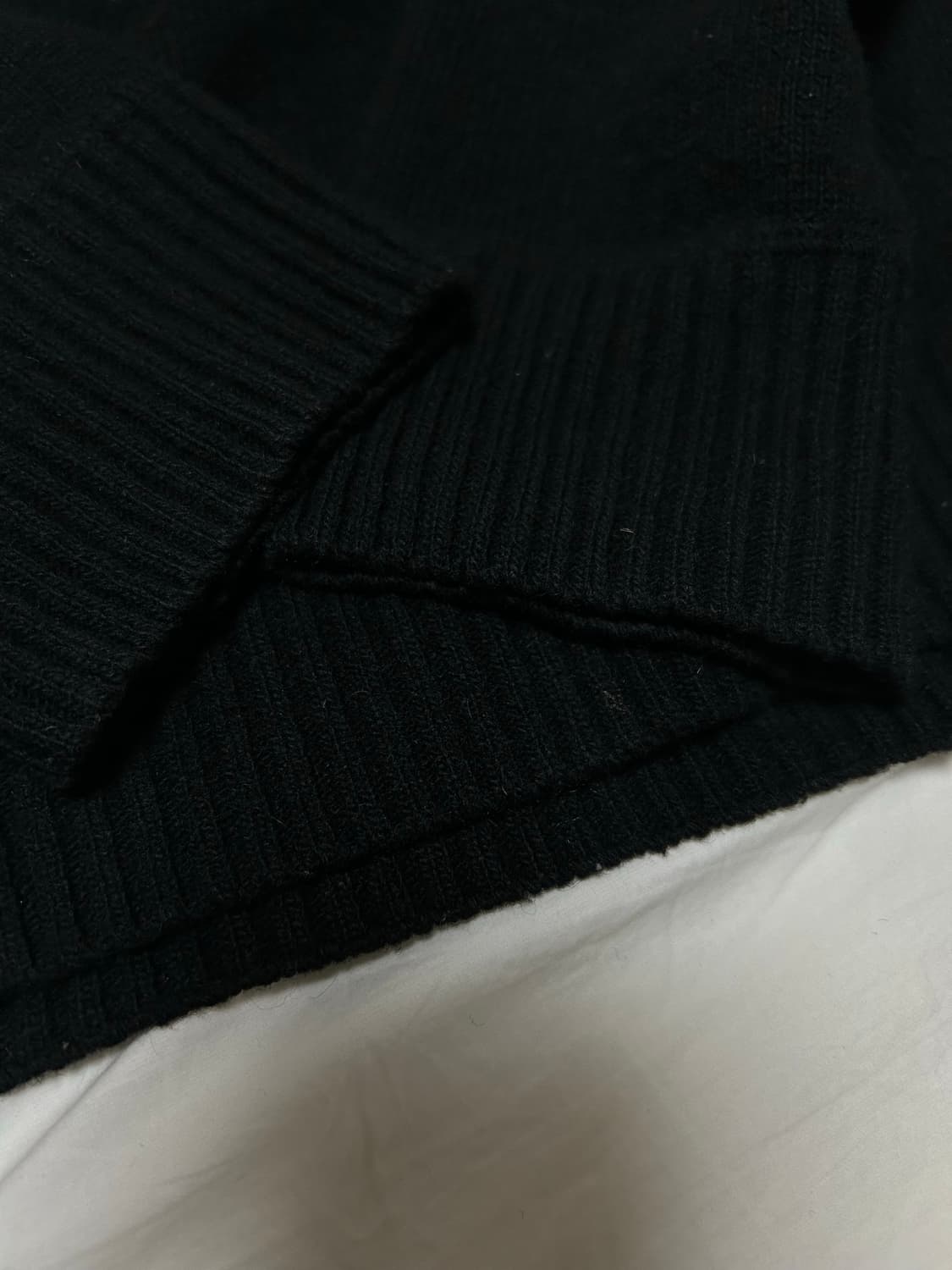 cp company  블랙 울 니트 52(105) 상품이미지5