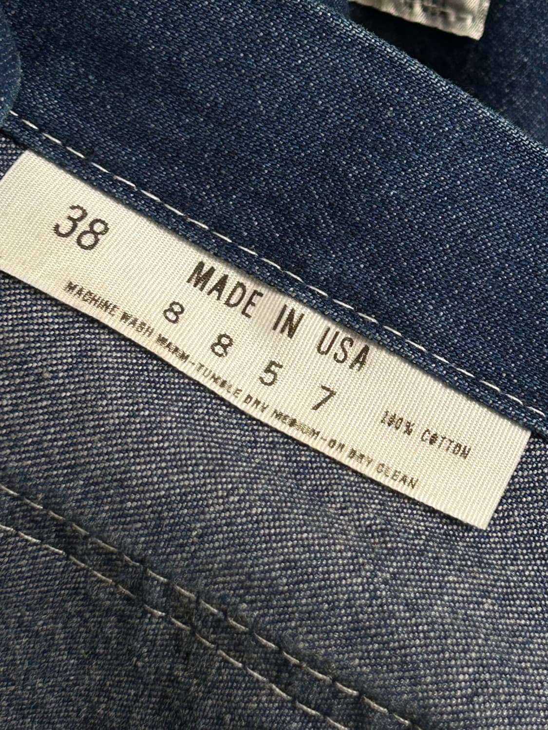 HEAP 유니온 메이드 데님 워크 자켓  상품이미지7