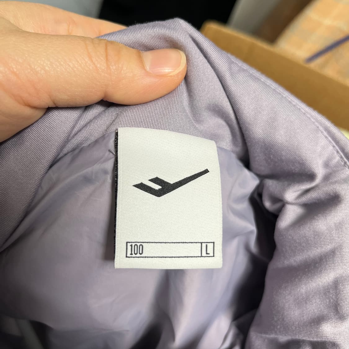 르까프 경량 패딩 퍼플 100 상품이미지2