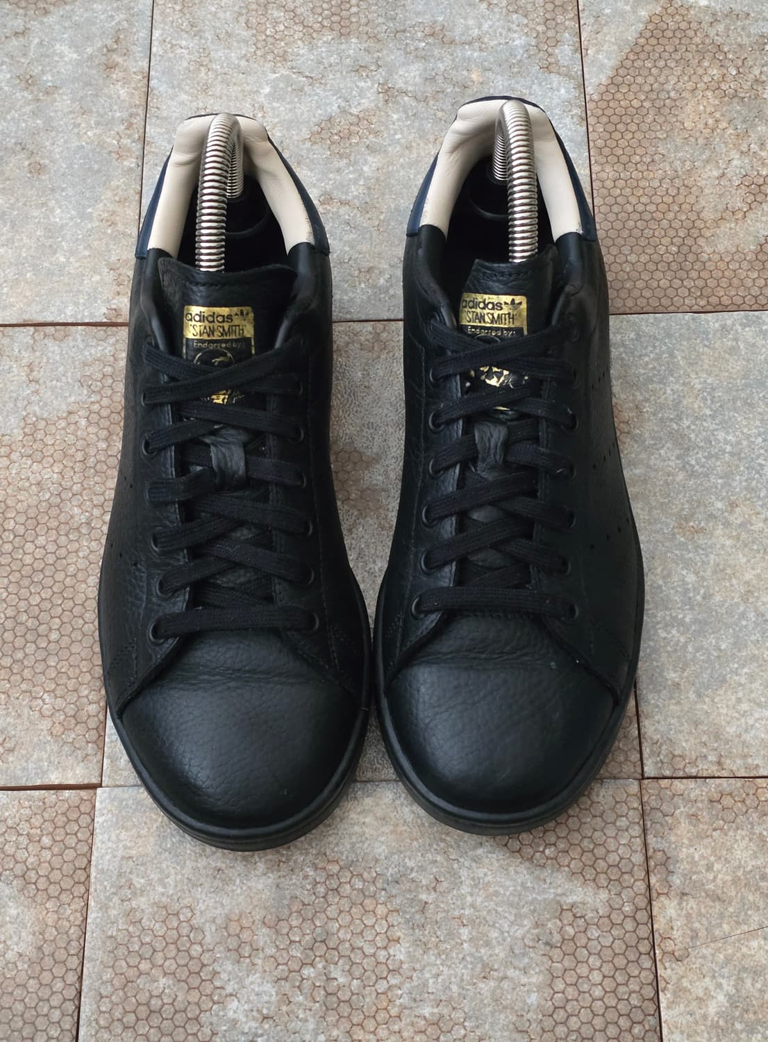 (255)아디다스 스탠스미스 블랙 네이비  상품이미지1