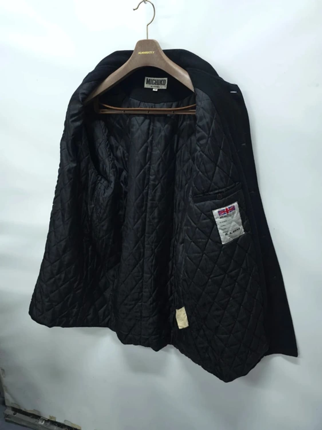 미치코 코시노 런던 모직 맥코트 (남성100~105) 상품이미지10