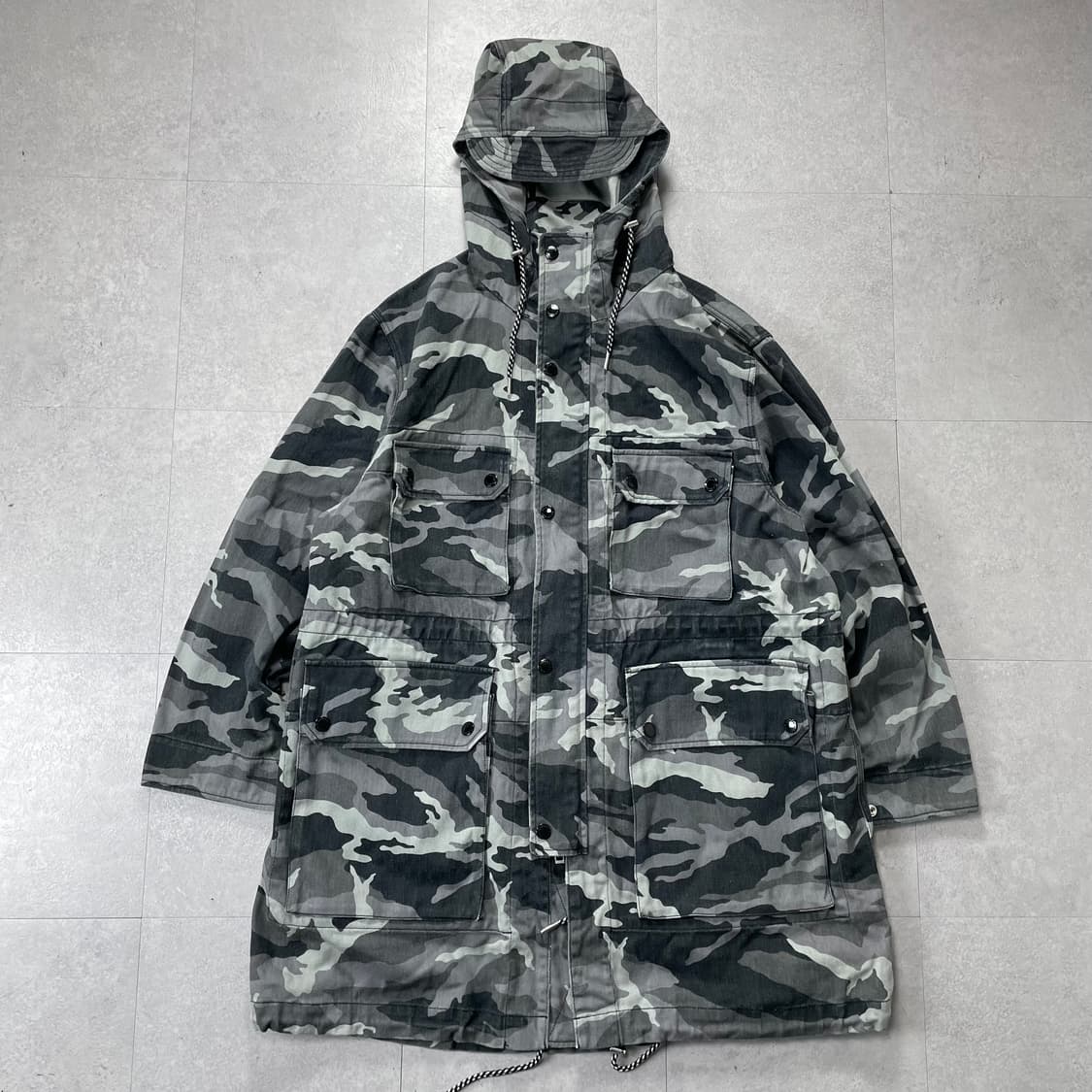 아르마니 익스체인지 카모 야상 상품이미지1