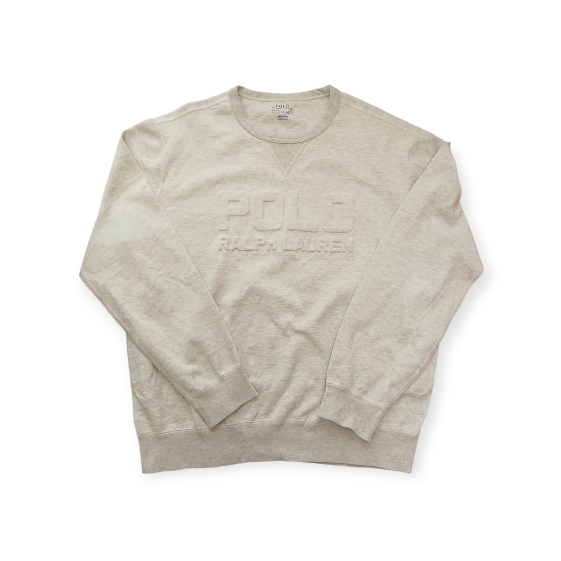 폴로 로고 그레이 맨투맨  상품이미지1