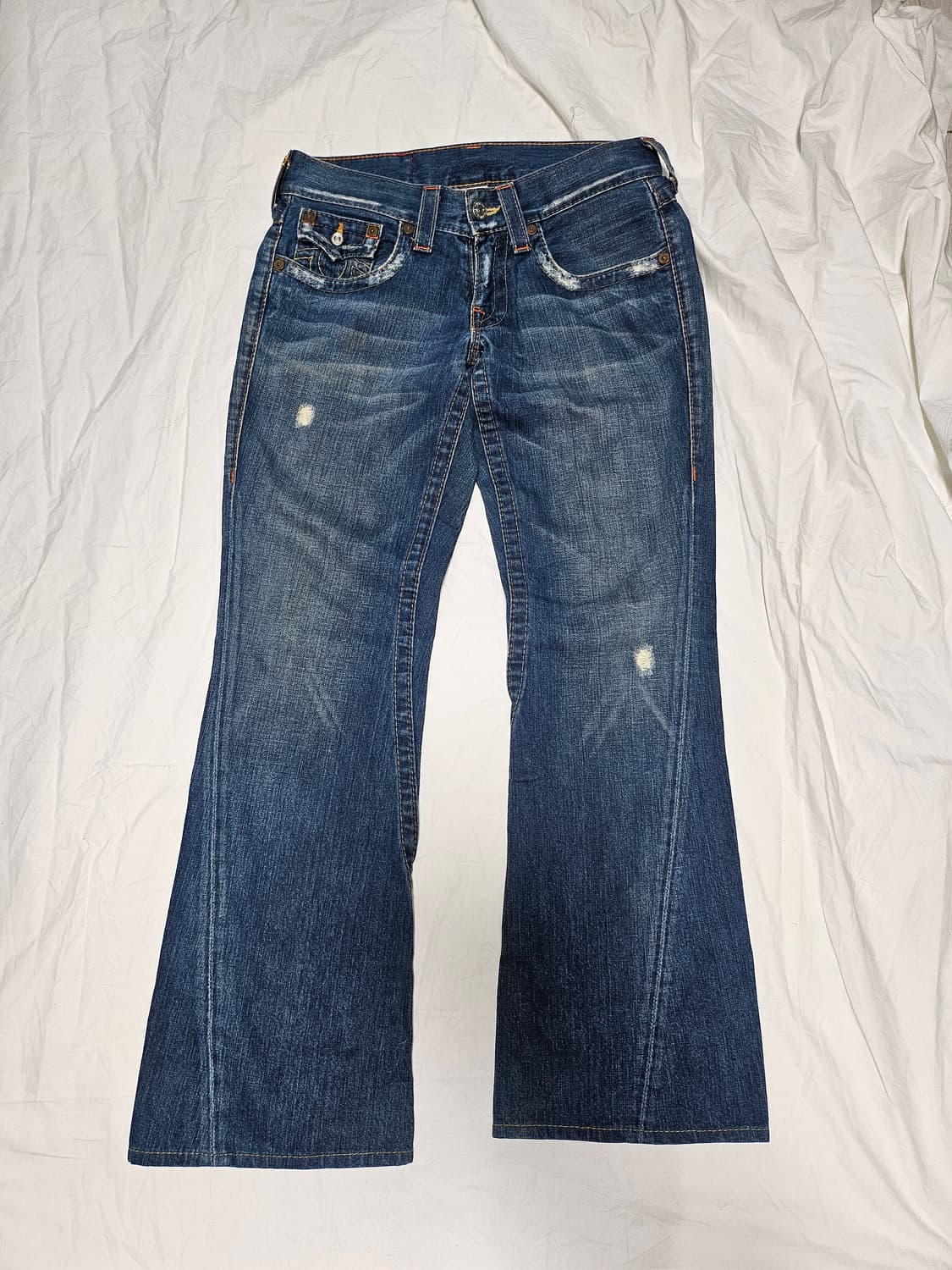 트루 릴리젼 조이 부츠컷 여성 데님팬츠 28-29 상품이미지1