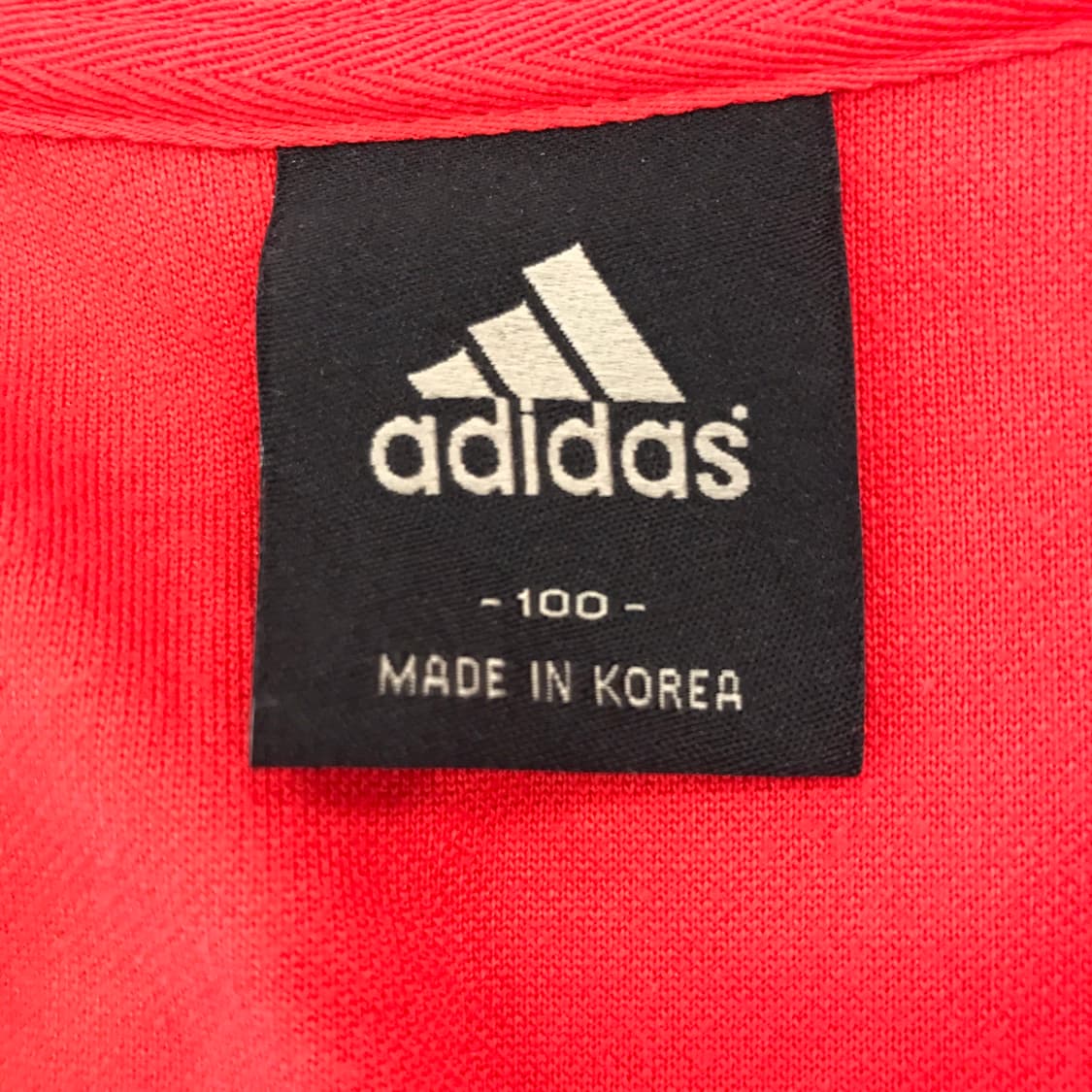 아디다스 레드 블루삼선 트랙탑 [100사이즈] 상품이미지5