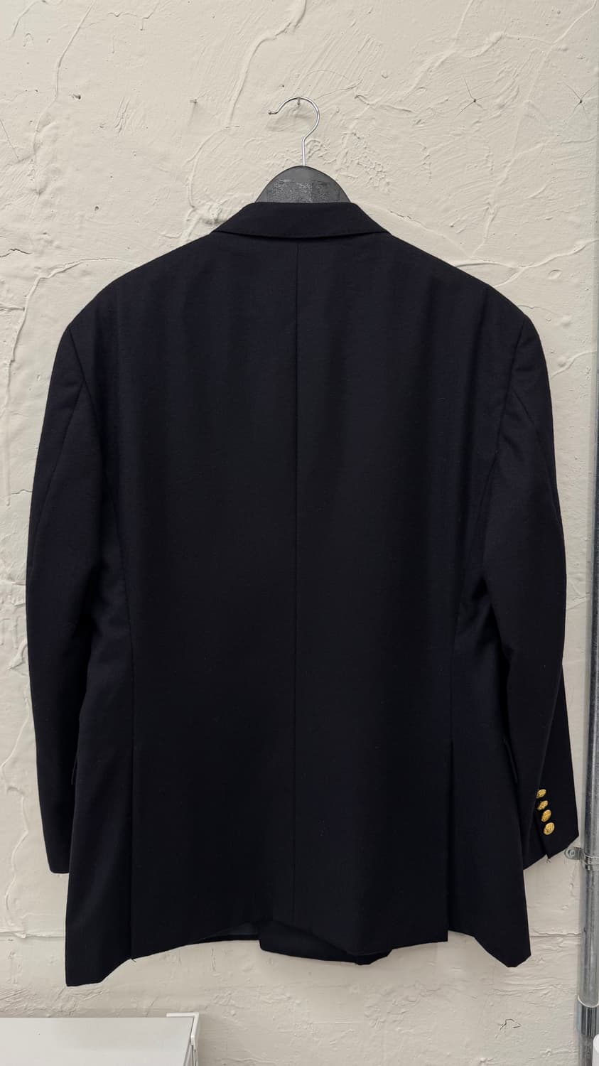 폴로 블랙 더블브레스티드 금장자켓 상품이미지2
