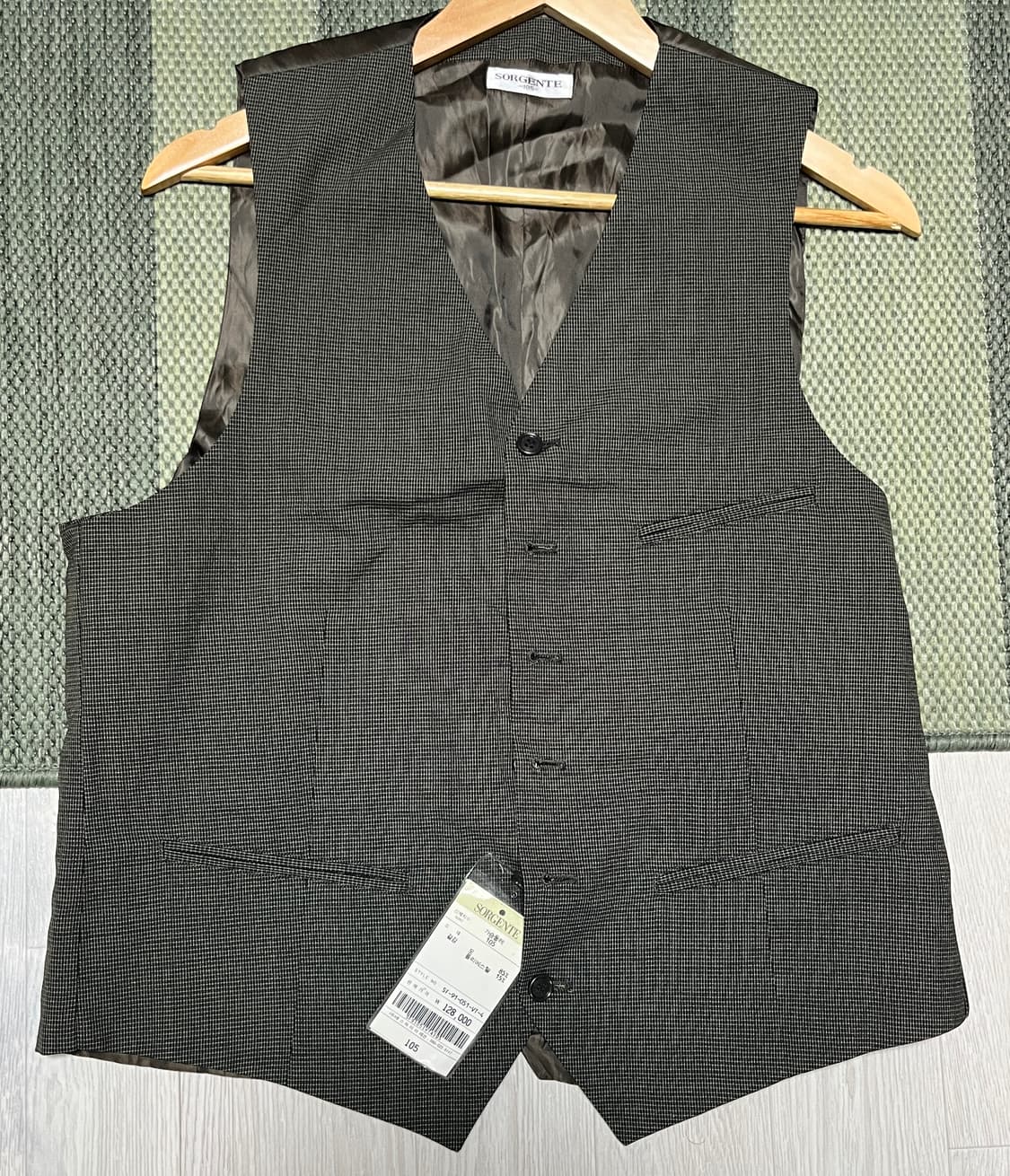 새상품 수트 베스트 조끼 105 상품이미지6