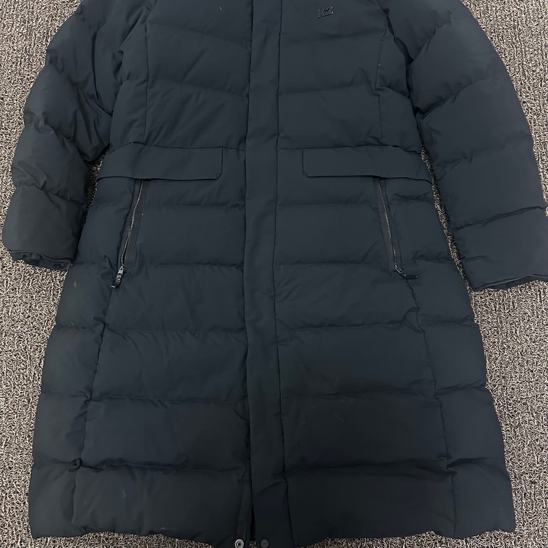 K2 케이투 엘리스 여성 구스다운 롱패딩 블랙 115(3XL) 상품이미지3