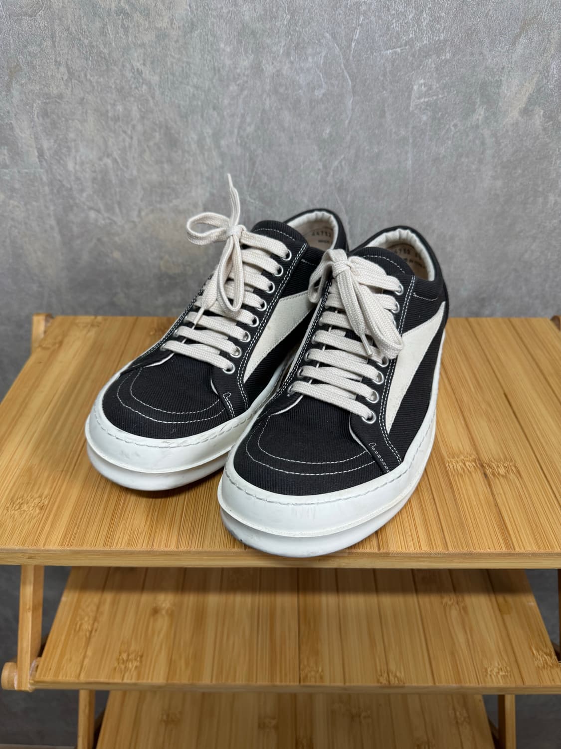 39 / 릭오웬스 반스 빈티지 스니커즈39 / 릭오웬스 반스 빈티지 스니 상품이미지1