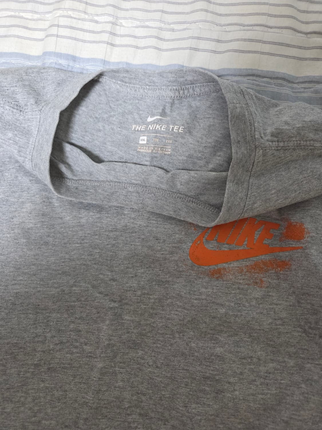 나이키 그레이 반팔티 상품이미지3