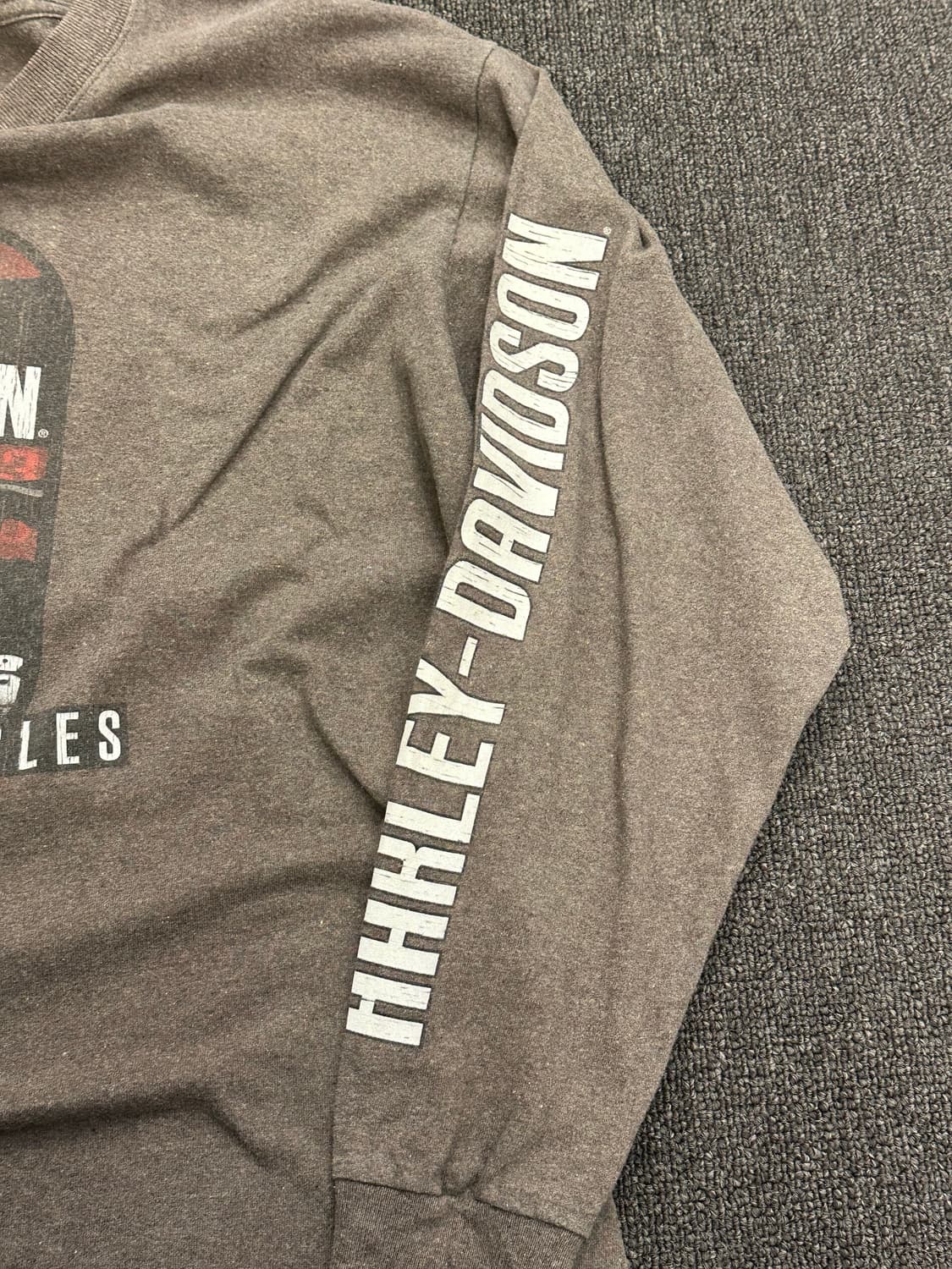 L)할리데이비슨 빈티지 그래픽 롱슬리브 상품이미지4