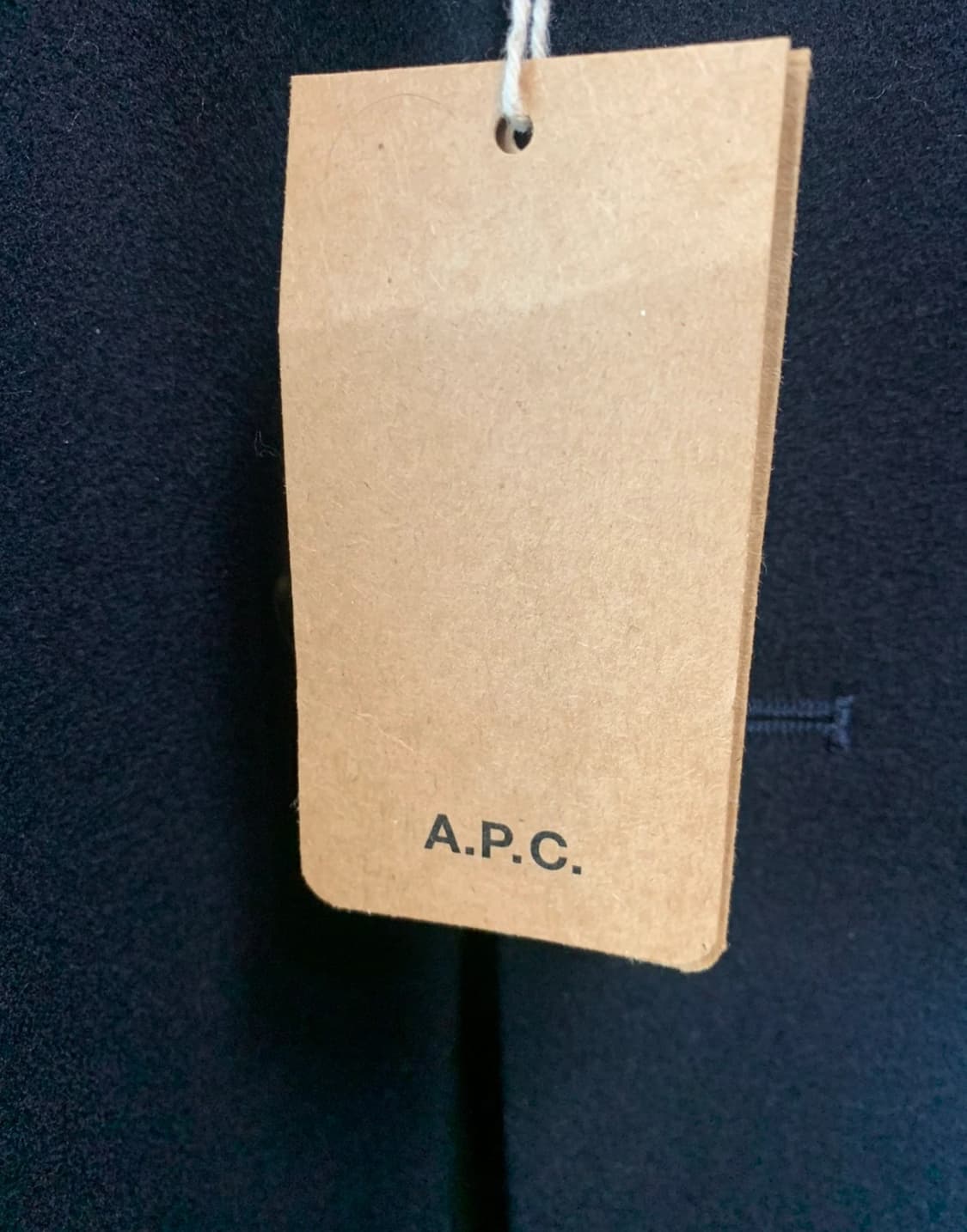 APC 아페쎄 체스터 싱글 코트 네이비 새제품  상품이미지4