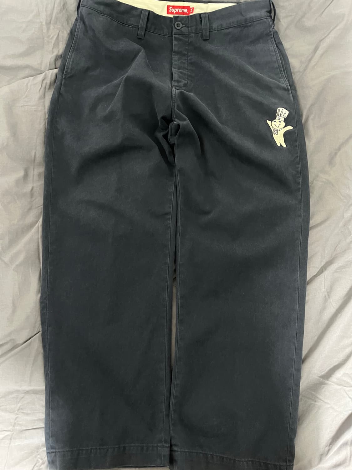 슈프림 도우 보이 치노 팬츠 네이비 34 상품이미지2