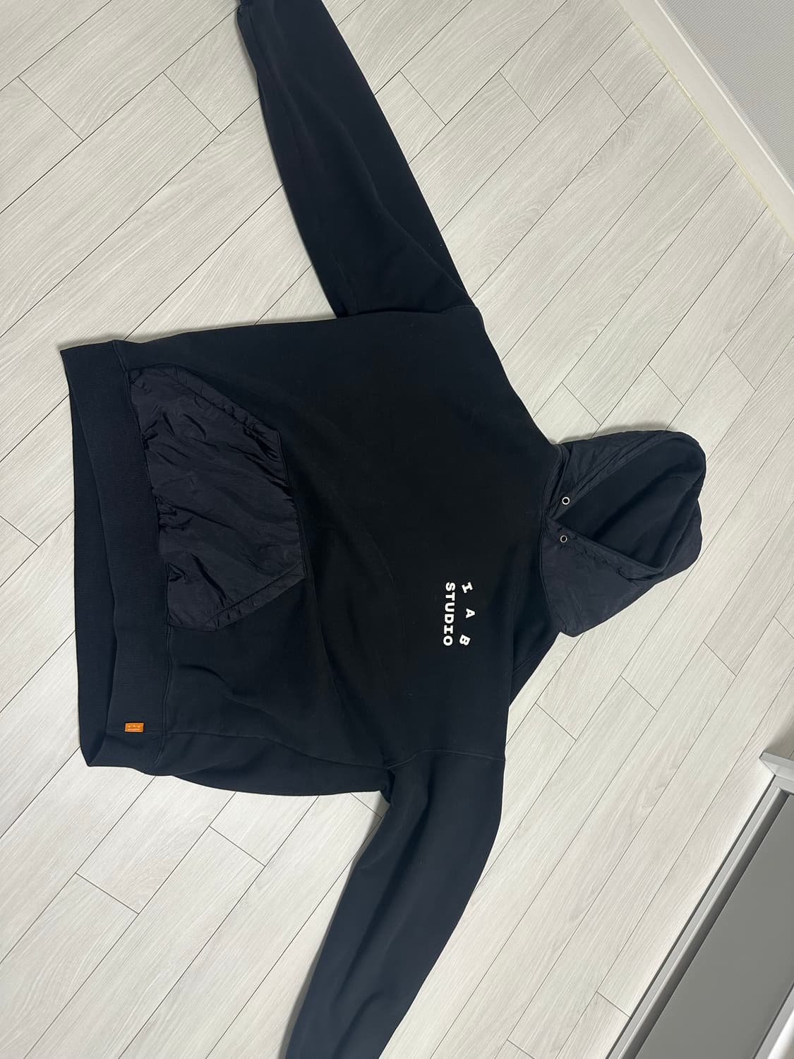 아이앱스튜디오 우븐 후드티 팝니다 상품이미지3