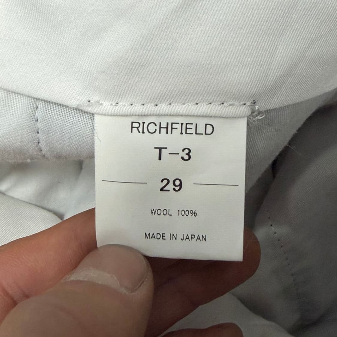 RICHEFIELD 울 슬랙스 v4661 상품이미지7