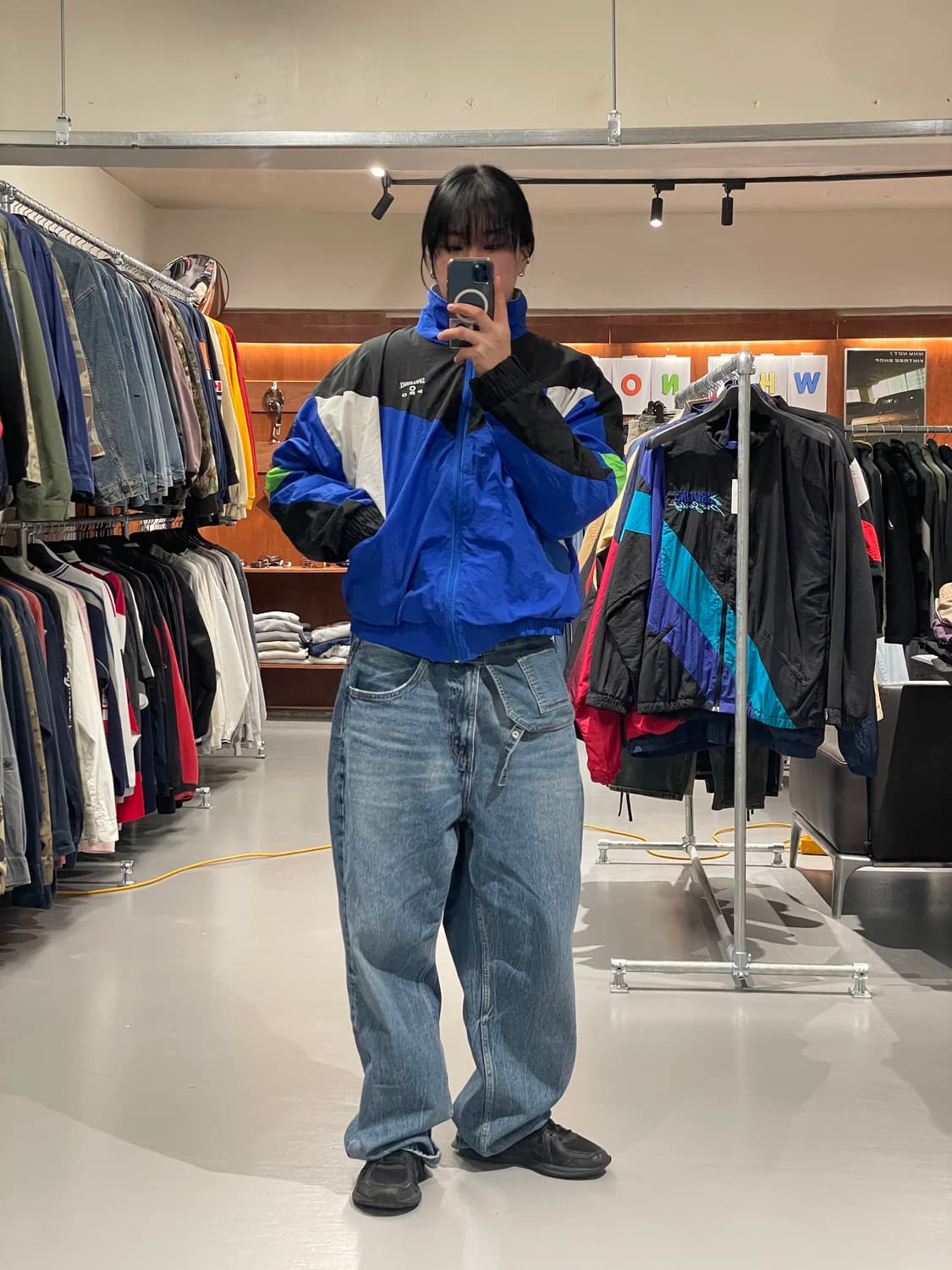 90's 올드스쿨 바람막이   상품이미지3