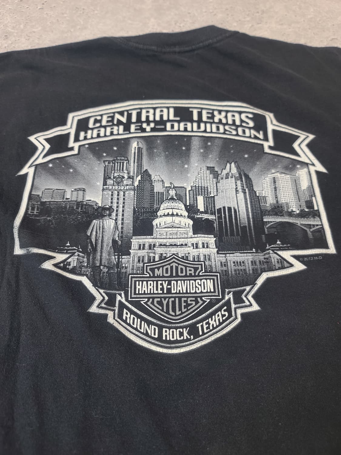 할리 데이비슨 스컬 롱슬리브 상품이미지4