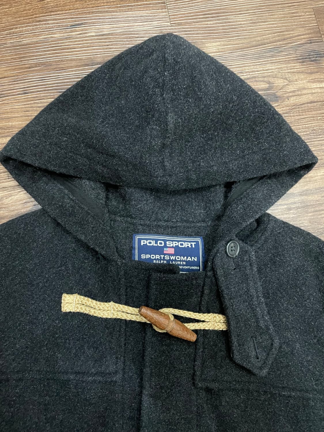 폴로 스포츠 랄프로렌 더플 코트 챠콜 상품이미지7