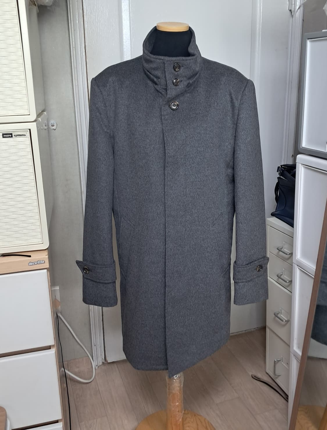 TOWNGENT 타운젠트 캐시미어 혼방 모 코트100~105 상품이미지1