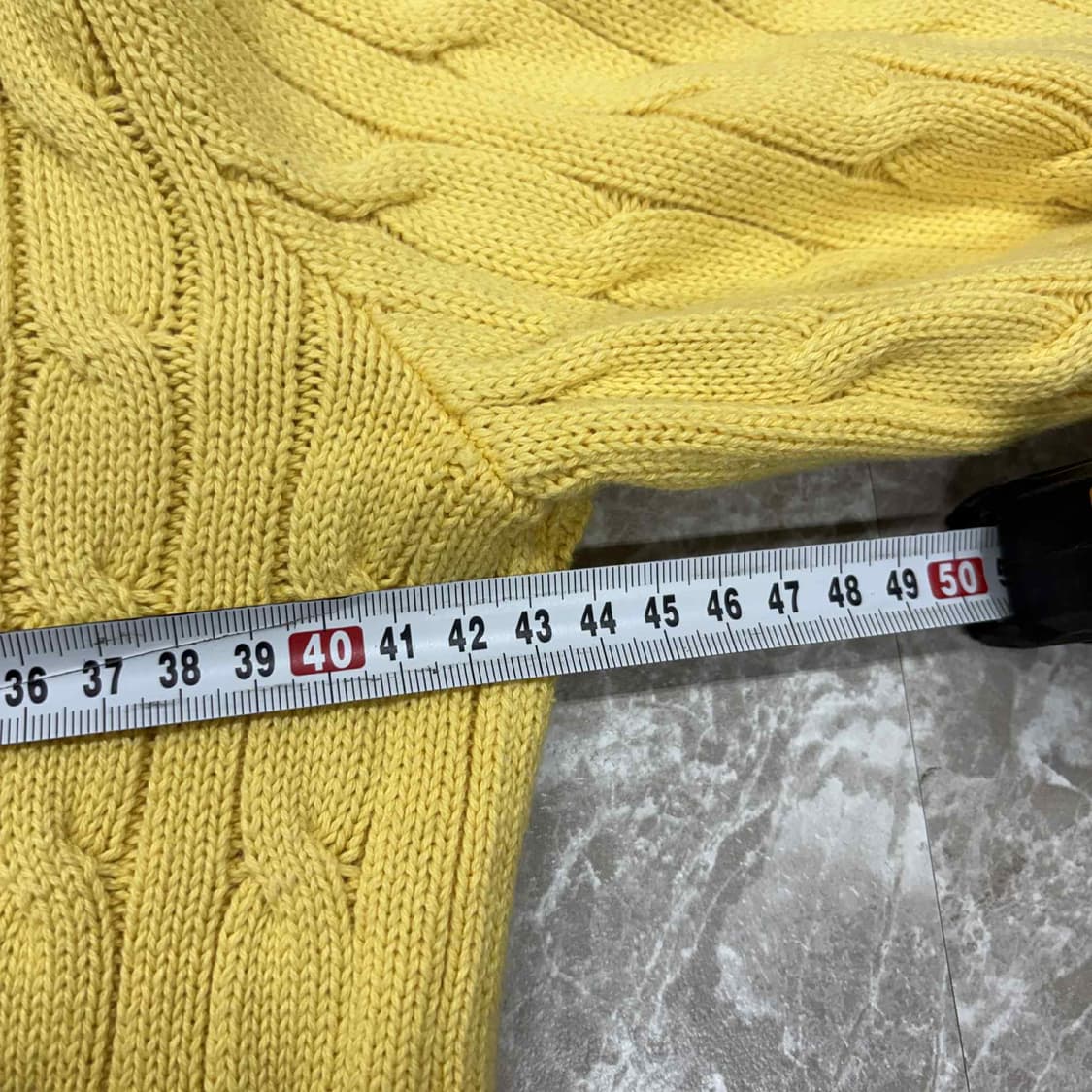 *최신형 폴로 랄프로렌 큐알택 케이블 크루넥 걸즈 니트(M) 상품이미지6