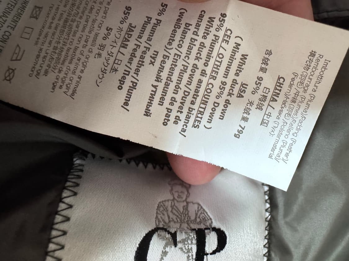 CP COMPANY 고글 니트 패딩  상품이미지6