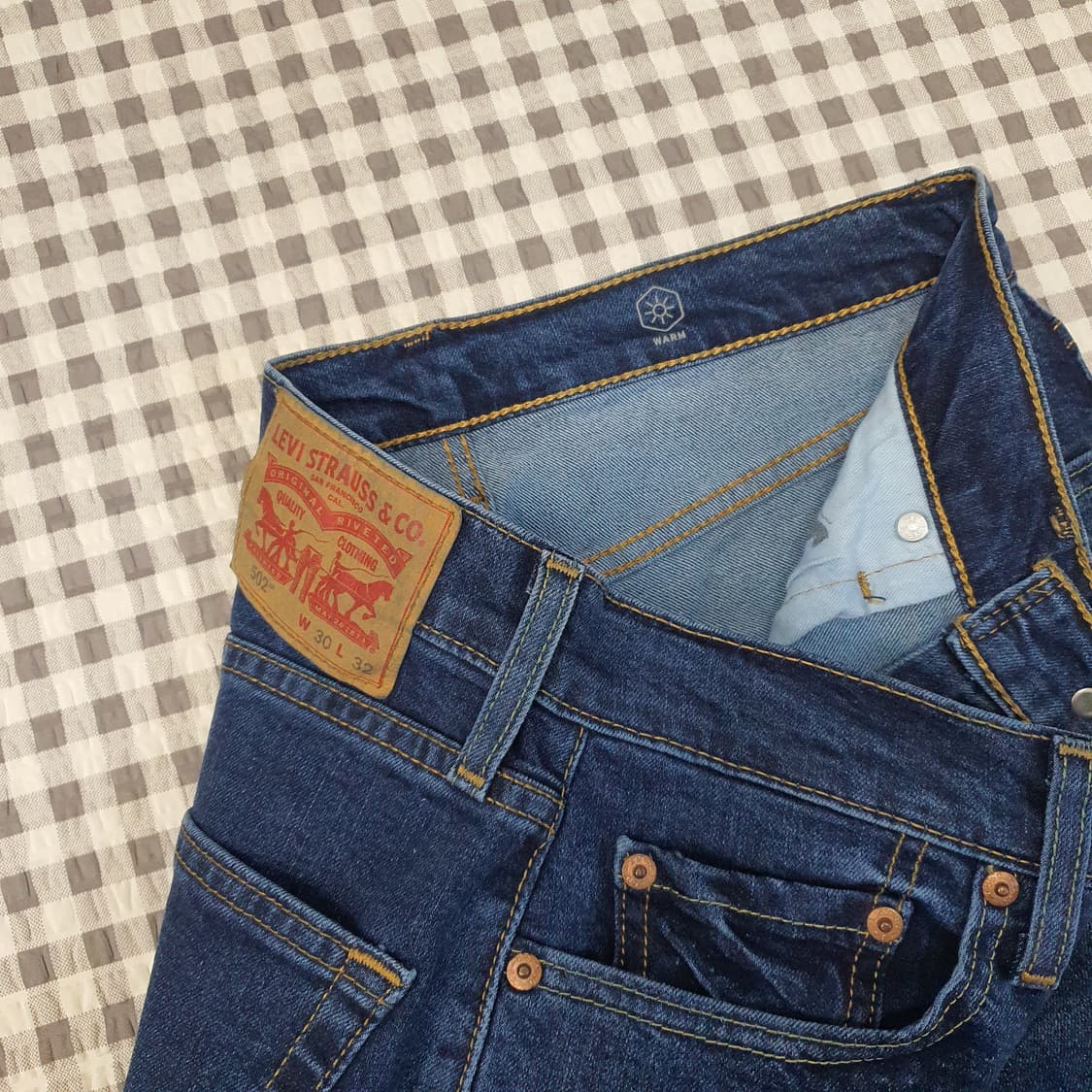 리바이스 502 스판 데님 청바지 남자30 상품이미지2