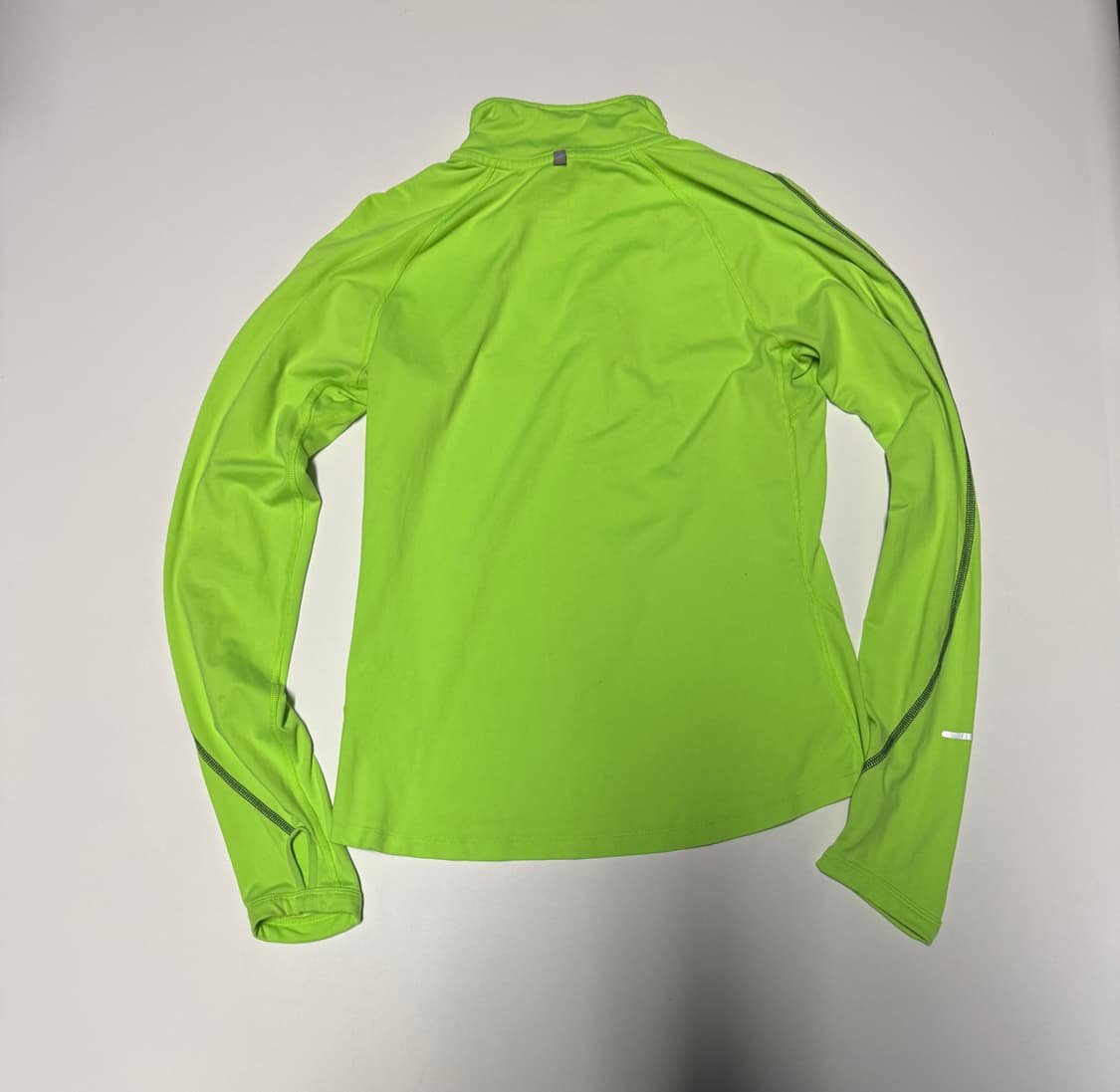 여성 나이키 러닝 드라이핏 기능성 형광 긴팔 티셔츠 s 상품이미지2