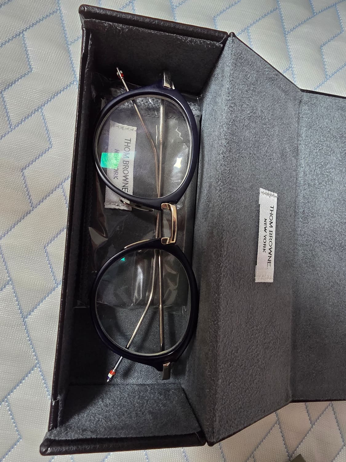 [49] TB011-H NVY-SLV 톰브라운 안경 상품이미지1