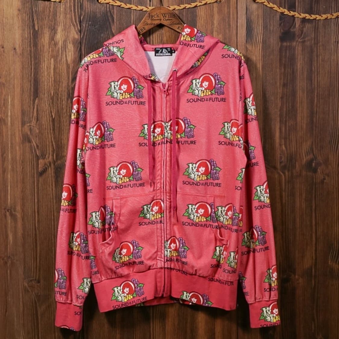 히스테릭 글래머 SOUND OF FUTURE 후드집업 상품이미지2