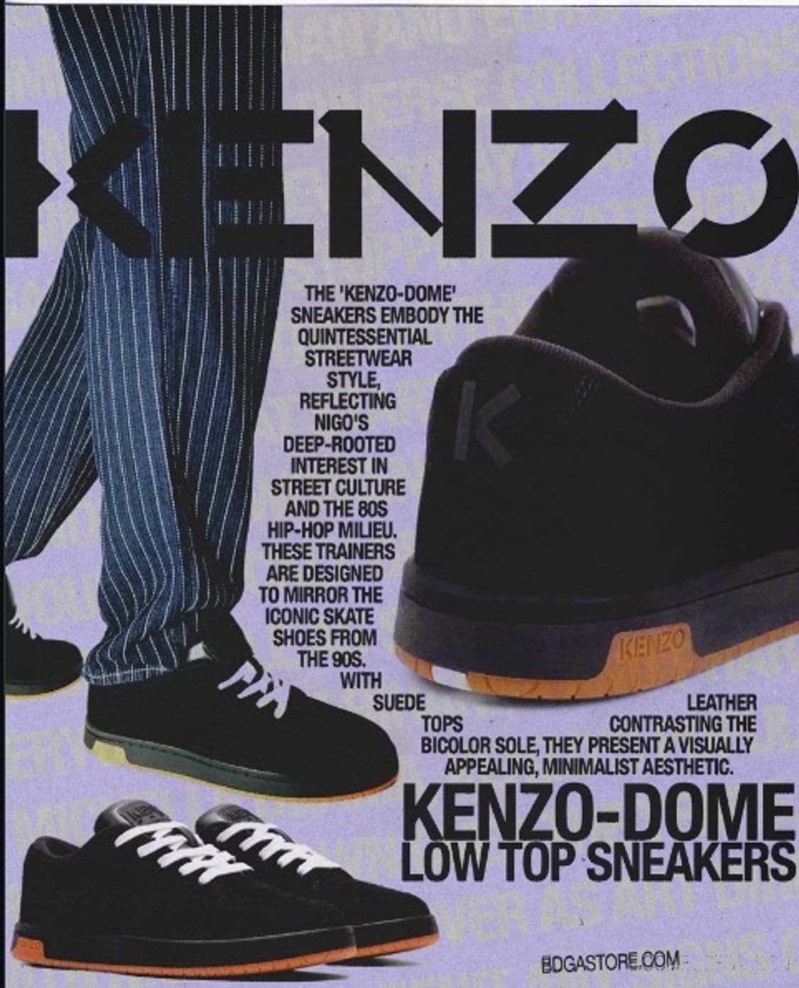 [41]kenzo dome 스니커즈 블랙 새상품 상품이미지2