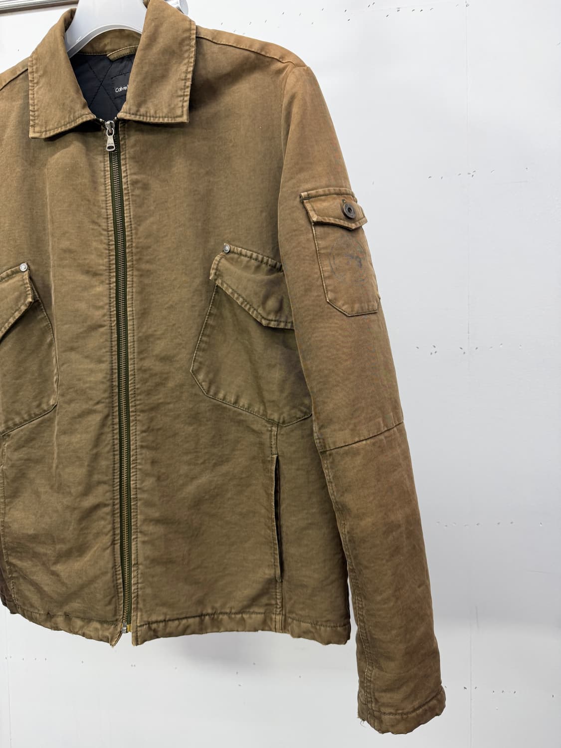 CKJ Garment Dyed Utility Jacket. 상품이미지3