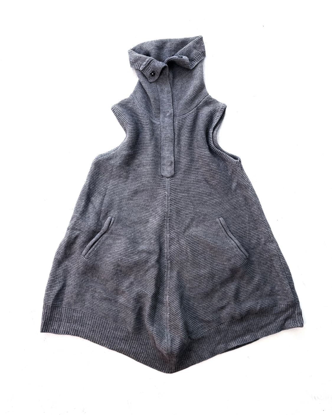 Grey high neck balloon mini onepiece 상품이미지1